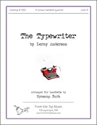 The Typewriter Handbell sheet music cover Thumbnail